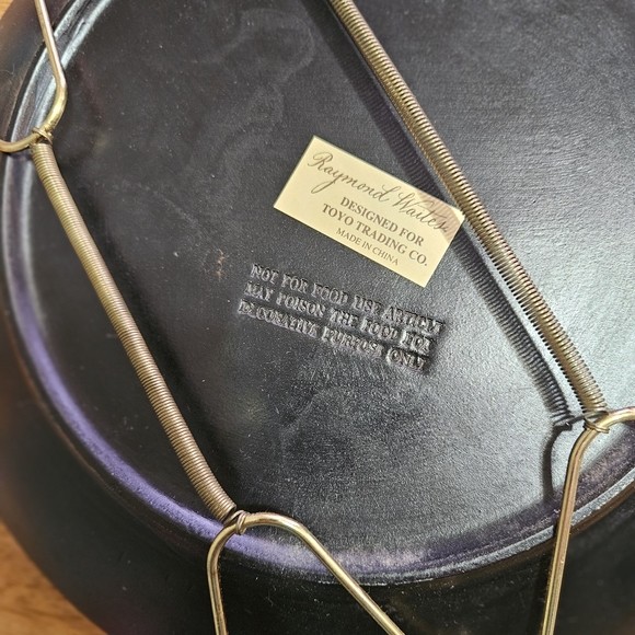 Collectible Fruit Plates by Raymond Waites Designed for Toyo Trading Company - Picture 6 of 6
